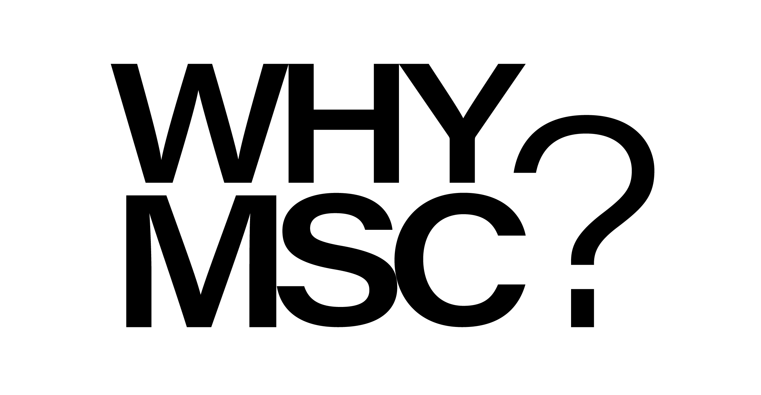 Why MSC - Movement Strategy Center