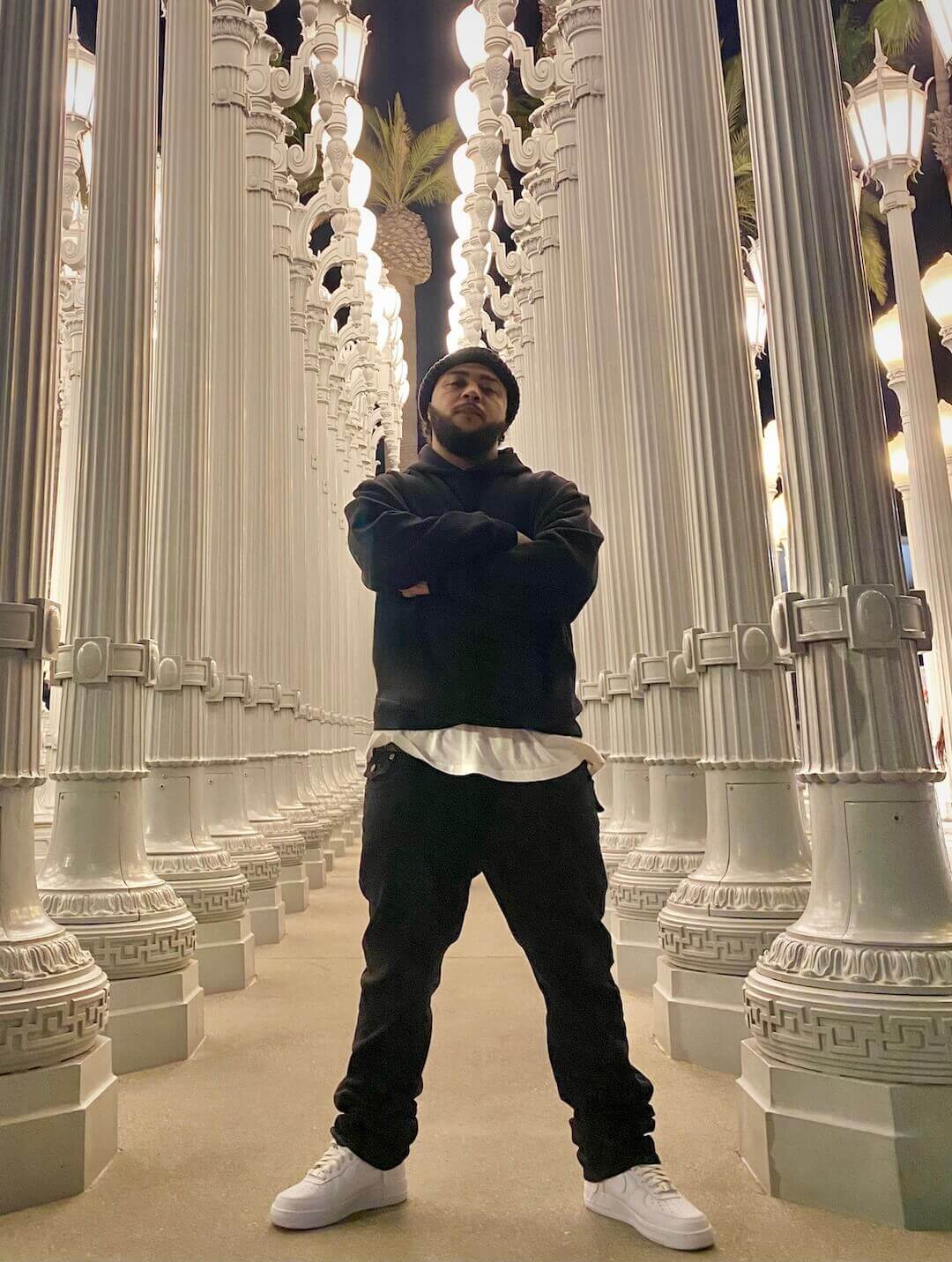 KC Cunningham at the Los Angeles County Museum of Art