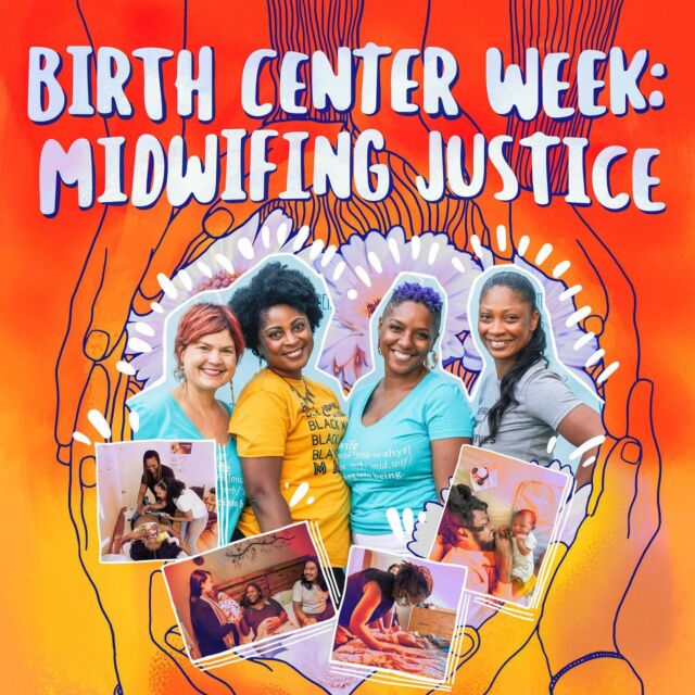 🌟It's Birth Center Week with @birthcenterequitybce! 🌟 Dive into a week brimming with virtual gatherings, exclusive video launches, and much more, all shining a light on the transformative power of birth centers. 🌼 Special emphasis is on BIPOC-led community birth centers, championing their undeniable impact and potential.⁣
⁣
Dive in by signing up at birthcenterweek.com! ❤️ #MidwifingJustice #BirthCenterWeek #BirthCenterForEveryCommunity #BCW23