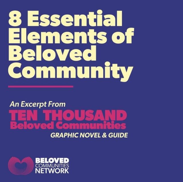 The mission to build 10,000 Beloved Communities is more vital than ever.⁣
⁣
Over the next few weeks, @belovedcommunitiesnetwork will share the 8 Essential Elements of Beloved Community. Each element will come with insightful questions for us to contemplate, discuss, engage with, and implement in our lives and wider communities. 💫⁣

First in line is 'Reconnect As Human Kin': the core of Beloved Community is human relationships. Hugs, love, food, laughter, trust, movement, creativity, energy, and good vibes enable us to cultivate joyful connection with each other.⁣
⁣
Let's embrace these principles and nurture our Beloved Communities. 🤝❤️✨
