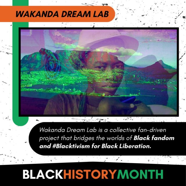 Black art goes hand in hand with Black history, so we're highlighting @wakandadreamlab. Their intention is to build on the aesthetics and pop culture appeal of Wakanda to develop a vision, principles, values, and frameworks for prefigurative organizing with a new base of activists, artists, and fans for Black Liberation.

Learn more about Wakanda Dream Lab on the MSC website: https://movementstrategy.org/wakanda-dream-lab/

Join us this month as we celebrate #BlackHistoryMonth. We’re highlighting Black achievements of yesterday, today, and tomorrow all throughout the MSC ecosystem.