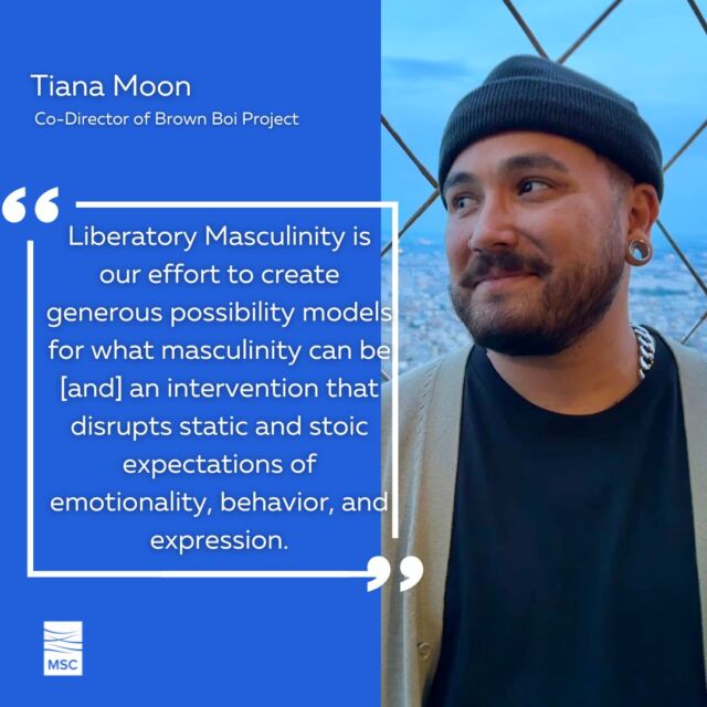 Redefine Pride beyond surface-level gestures. 🌈 We center and celebrate the joy that comes from our collective liberation.

"Liberatory Masculinity is our effort to create generous possibility models for what masculinity can be [and] an intervention that disrupts static and stoic expectations of emotionality, behavior, and expression."

Our newest blog features Tiana Moon of @thebrownboiproject, exploring the transformative power of liberatory masculinity and leadership in BIPOC and LGBTQIA+ communities. At the heart of social transformation, where the push for equity meets the personal journey of identity, Brown Boi Project (BBP) carves out a space for radical reimagination.

👉 Visit our blog for the full story. ✨

#LiberatoryMasculinity #BIPOCLeadership #LGBTQIA