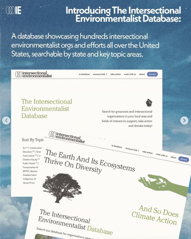 🔥 Movement Strategy Center is now featured in the Intersectional Environmentalist (IE) Database! 🔥

This year, IE launched a new database to connect people nationwide with grassroots organizers making waves at the intersection of social and environmental justice. Our inclusion is a testament to our dedication to tackling social, economic, and environmental issues head-on.

Dive into the IE Database to learn more about our impactful work and discover other inspiring organizations led by Black, Indigenous, Latine, AAPI, SWANA, Disabled, LGBTQIA+, and Immigrant communities. The future of #EnvironmentalJustice is intersectional, and it’s all right here! 🌍💪✨

Check the link in @intersectionalenvironmentalist's bio to explore more.